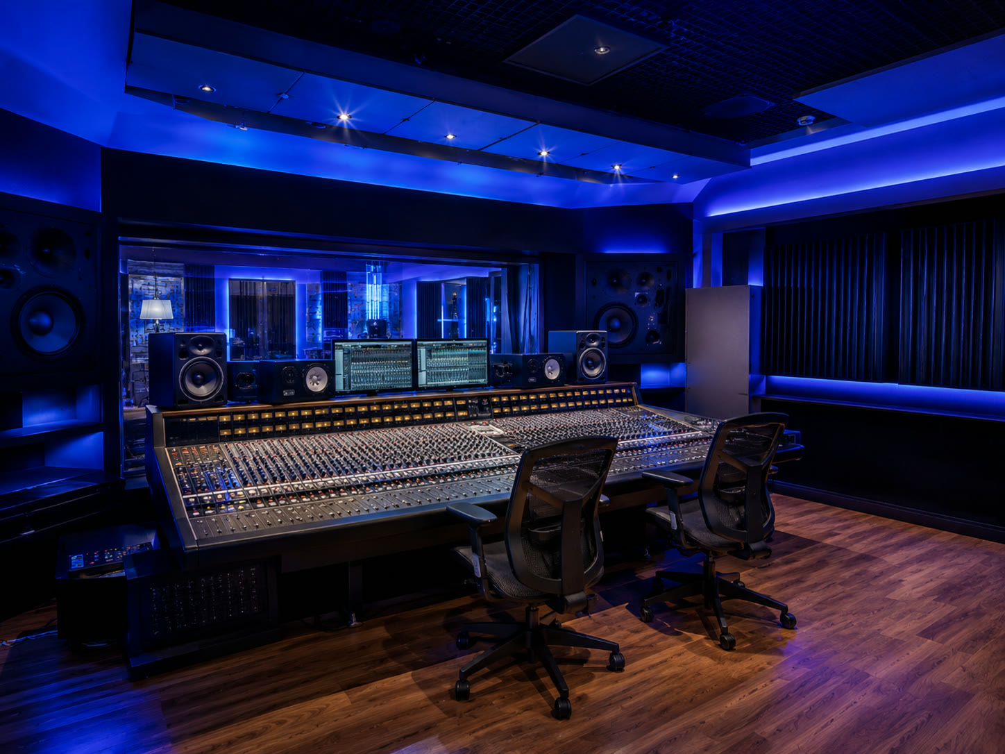Estúdio da 462 Records: Sala de Mixagem B — Bilbao