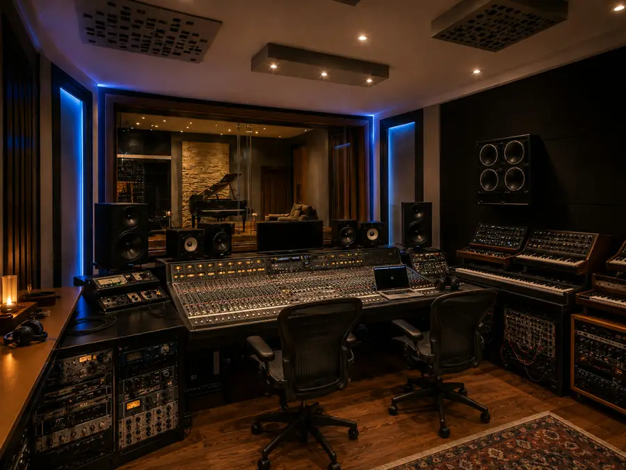 Estúdio da 462 Records: Sala de Masterização — Valência